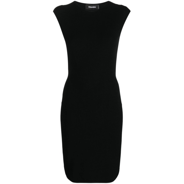 open-back sleeveless minidress