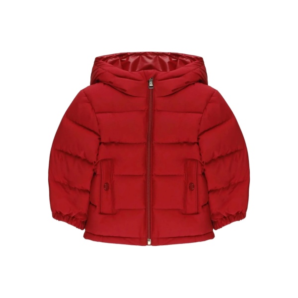 padded hooded jacket