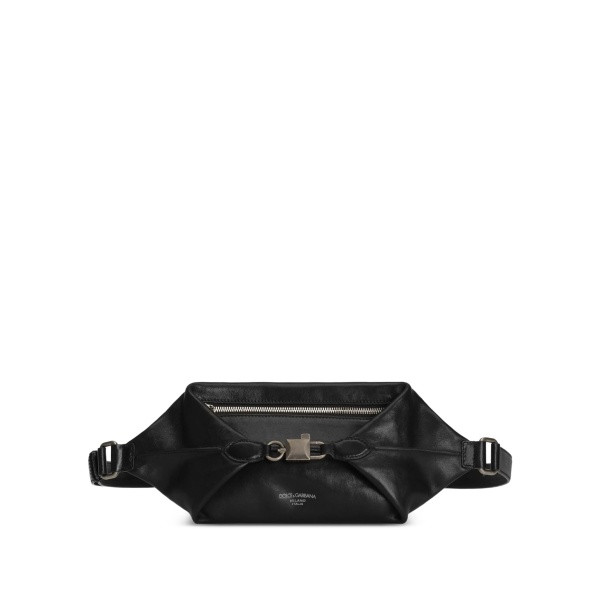 padlock-detailed belt bag