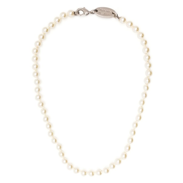 pearl-detail necklace