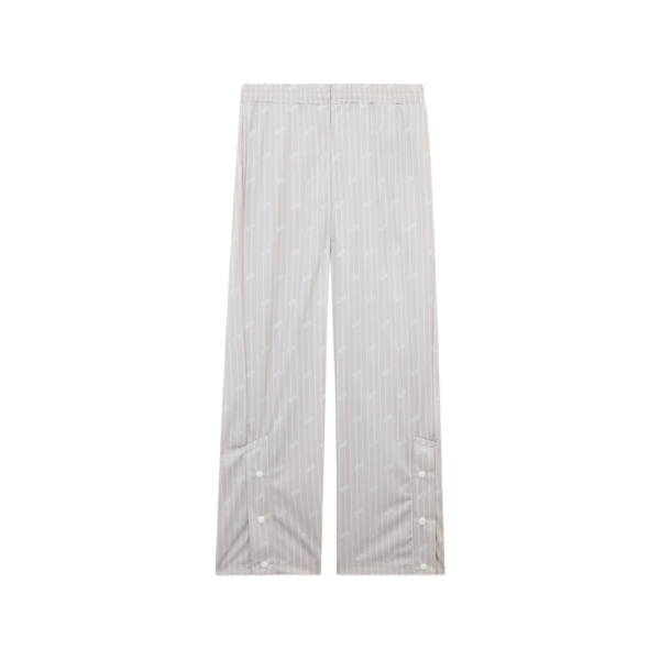 pinstripe logo-motif track pants