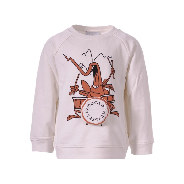 printed cotton jersey sweatshirt