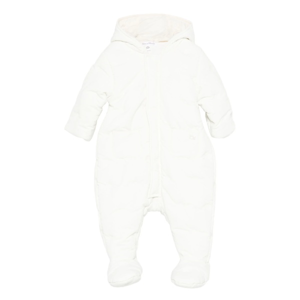 quilted hooded snowsuit