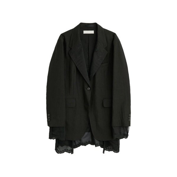 reversible drip blazer
