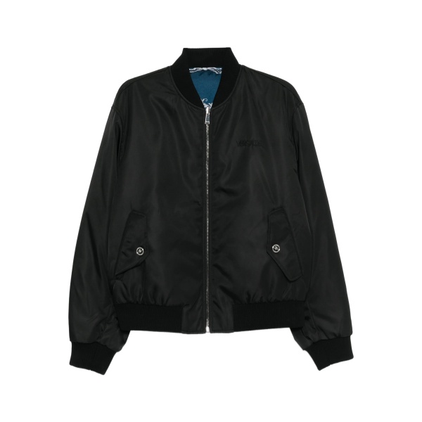 reversible twill bomer jackect