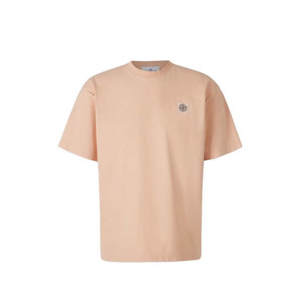 ribbed insignia patch T-shirt