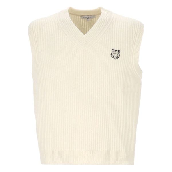 ribbed sleeveless vest