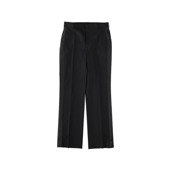 seam-detail trousers