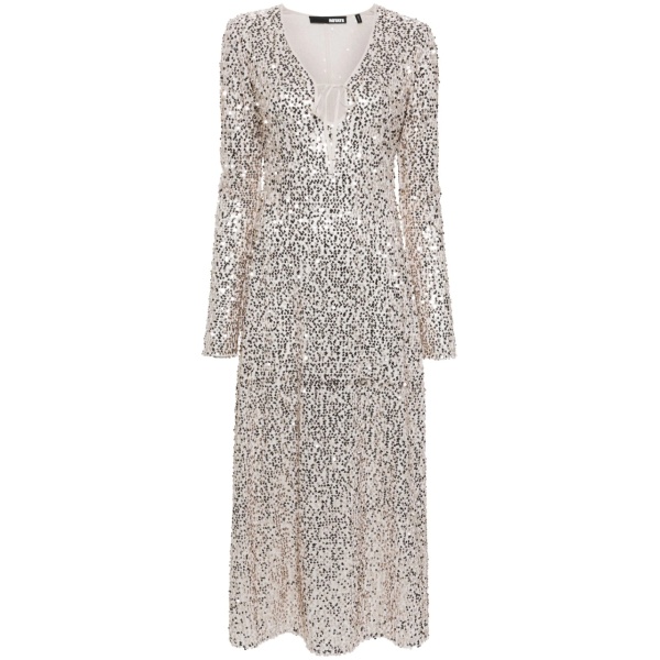 sequin-embellished dress