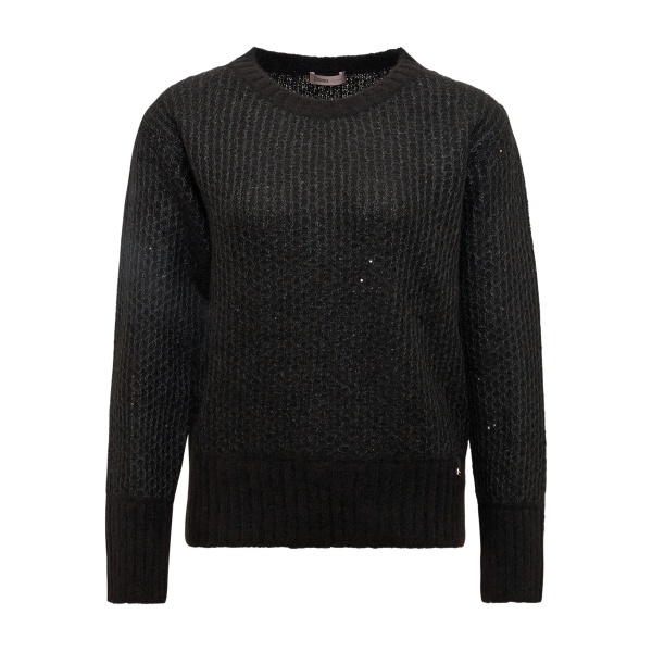 sequin-embellished sweater