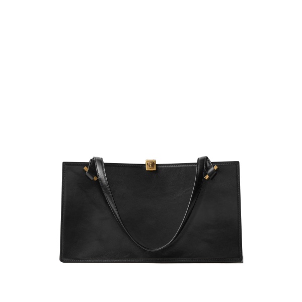 Severine leather tote bag