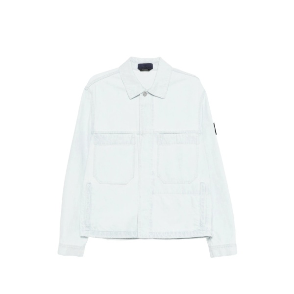 side-pocket denim jacket
