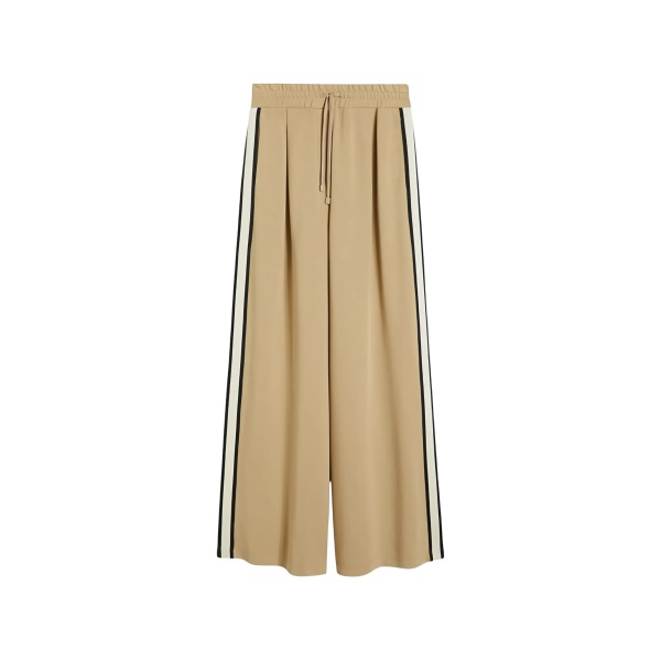 side-stripe drawstring-waistband trousers