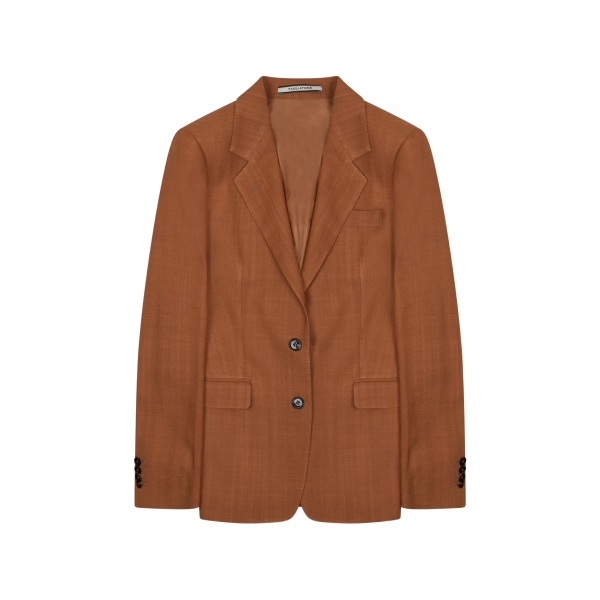 single-breasted blazer