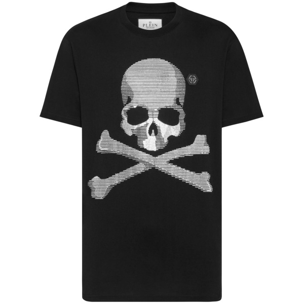 skull-print short-sleeve T-shirt