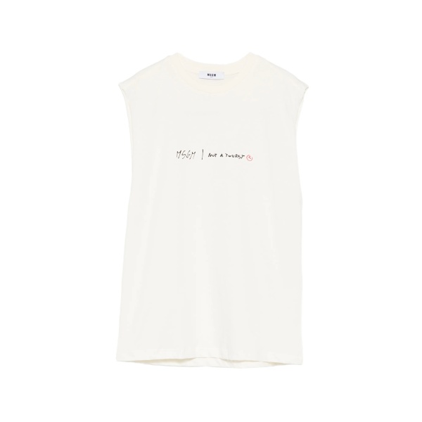 sleeveless T-shirt
