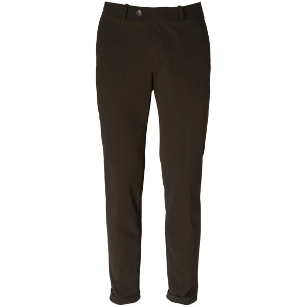 slim-cut chino trousers
