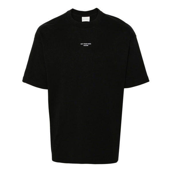 slogan-print cotton T-shirt