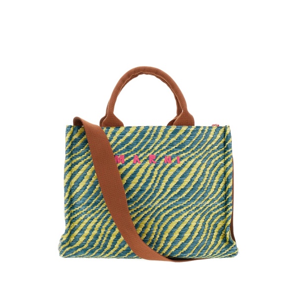 small logo-detail tote bag