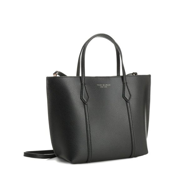 small Perry pebbled leather tote bag