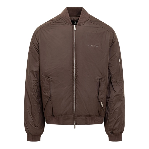 Smart zip-fastening bomber jacket