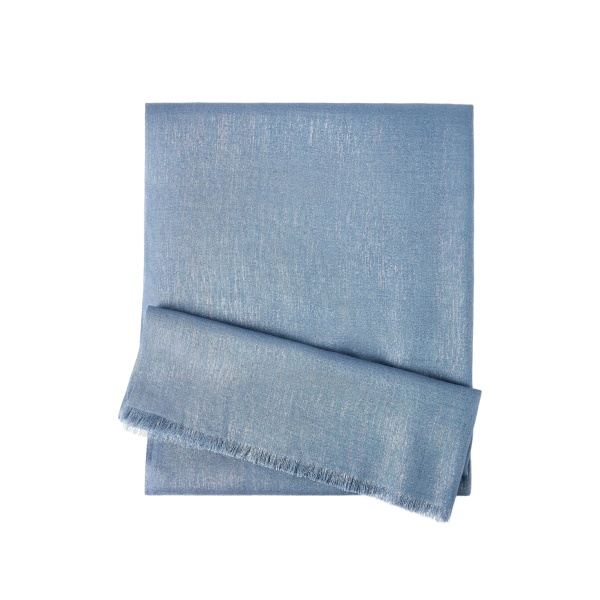 sparkling fringed scarf