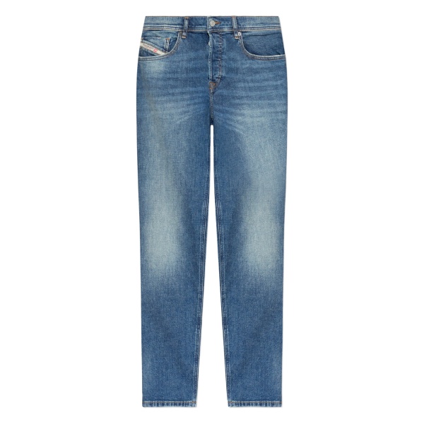 straight-leg jeans