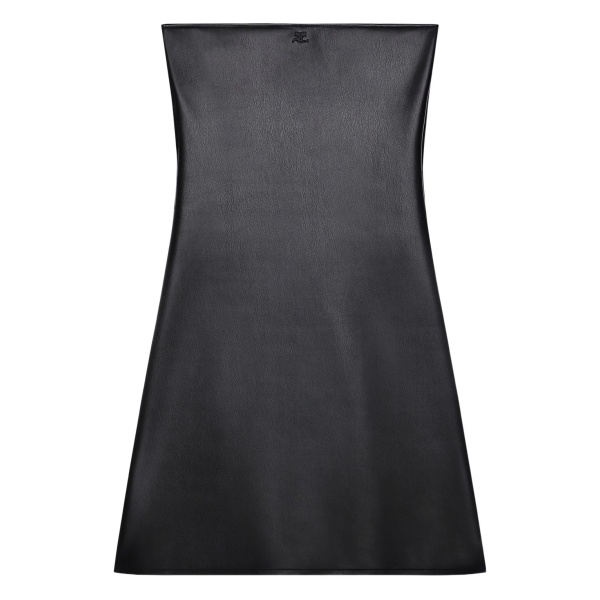 strapless mini dress
