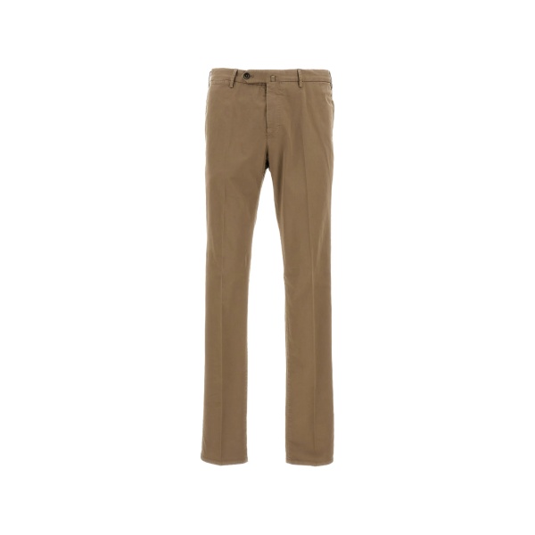 stretch gabardine trousers
