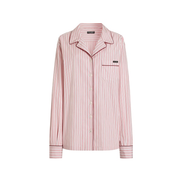 striped buttoned shirt