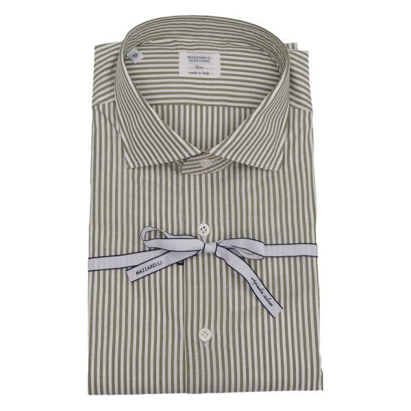 striped cotton shirt
