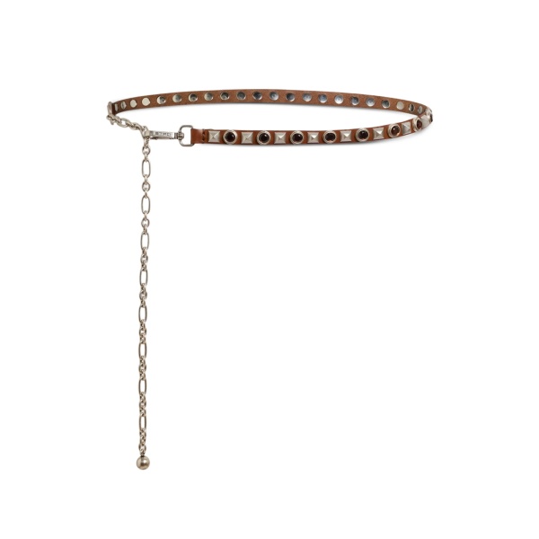 studded leather belt