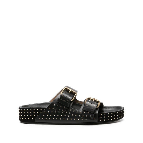 studded leather sandals