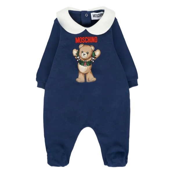 teddy bear-print pajamas