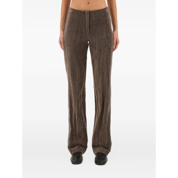 textured trousers