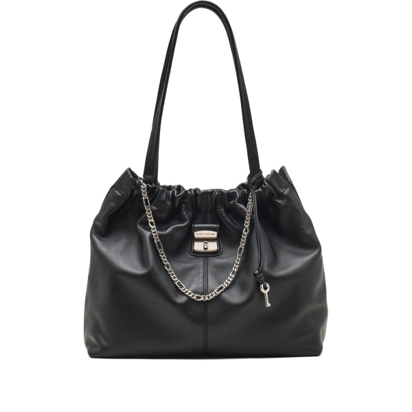 The Cristina chain-embellished drawstring tote