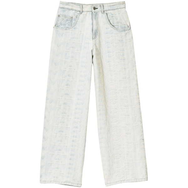 The Monogram wide-leg jeans