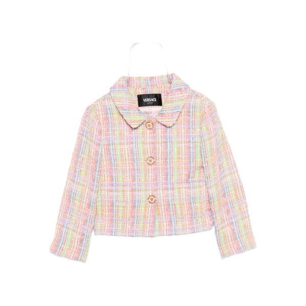 tweed check jacket