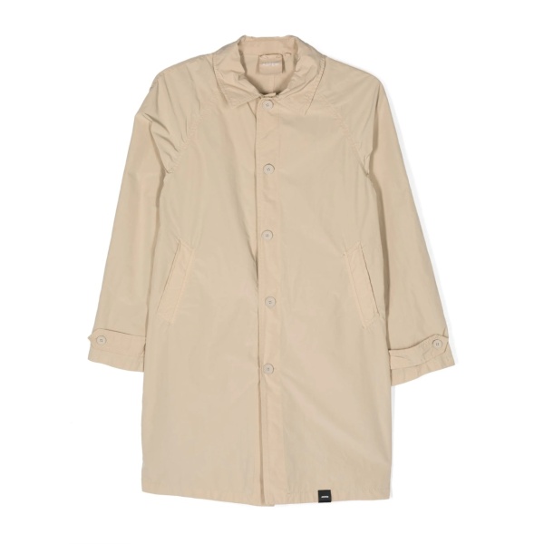 two-pocket trench coat