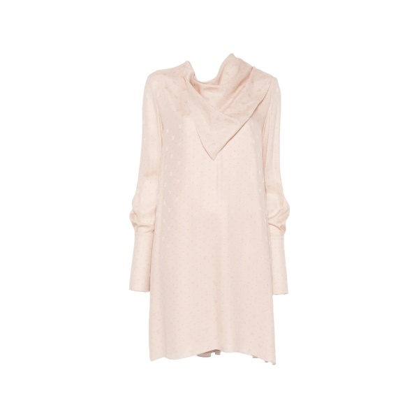 V-neck mini dress