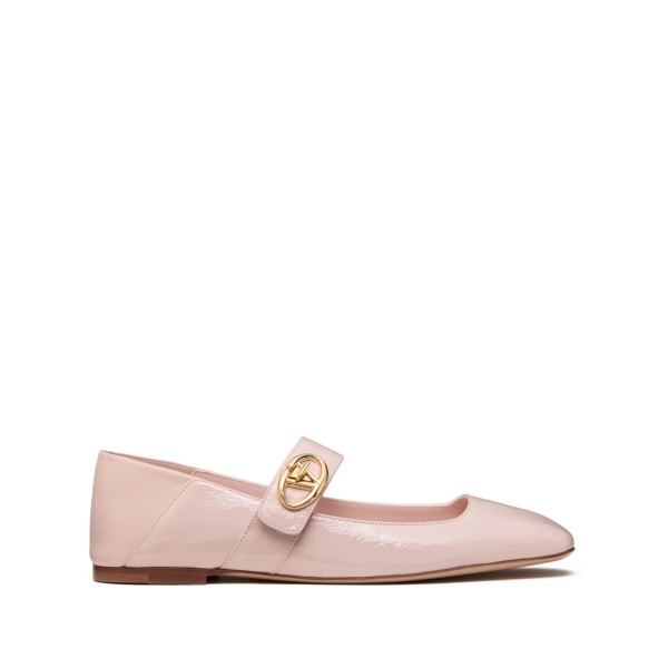 VLogo Locker Mary-Jane ballerina shoes