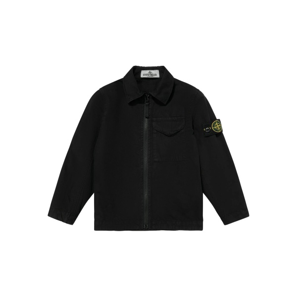 zip-front patch-pocket top