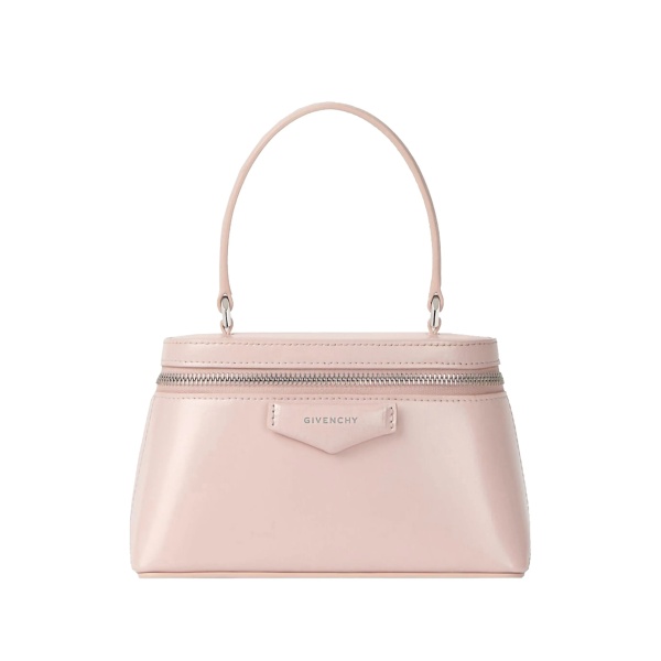 zip leather clutch bag