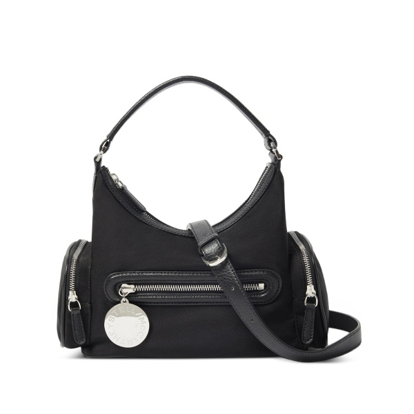zip pocket shoulder bag