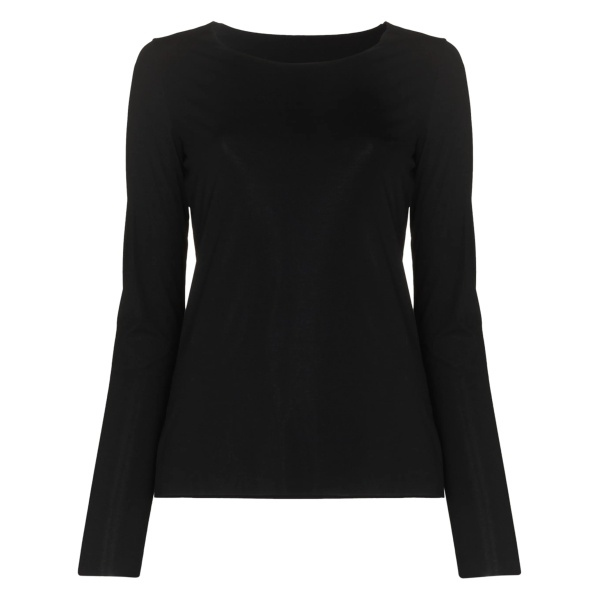 Aurora crew-neck top