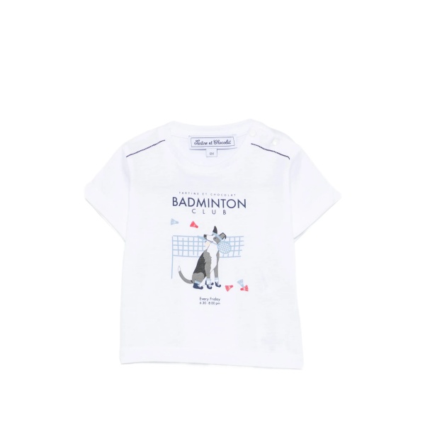 badminton graphic T-shirt