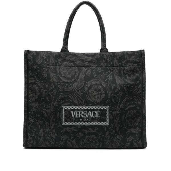 Barocco Athena jacquard canvas tote bag