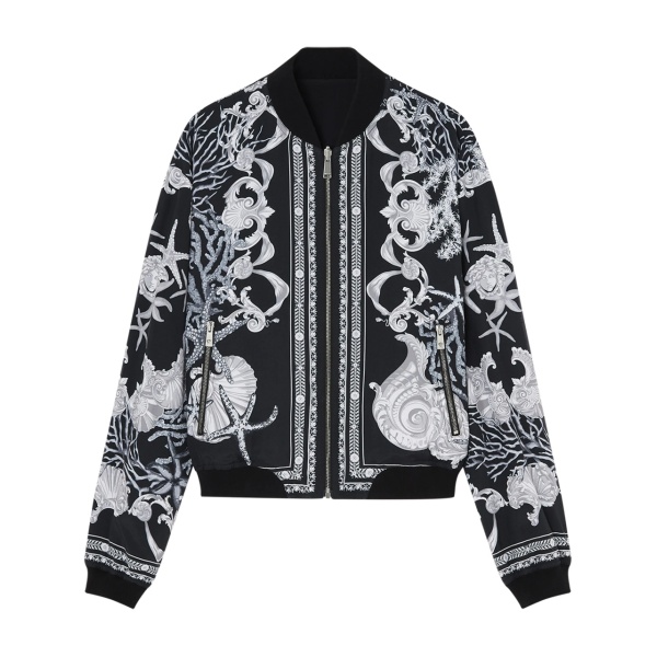 Barocco Sea reversible bomber jacket