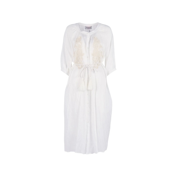 belted midi dress