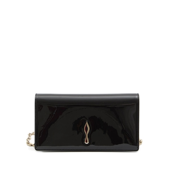 Bettina leather clutch bag